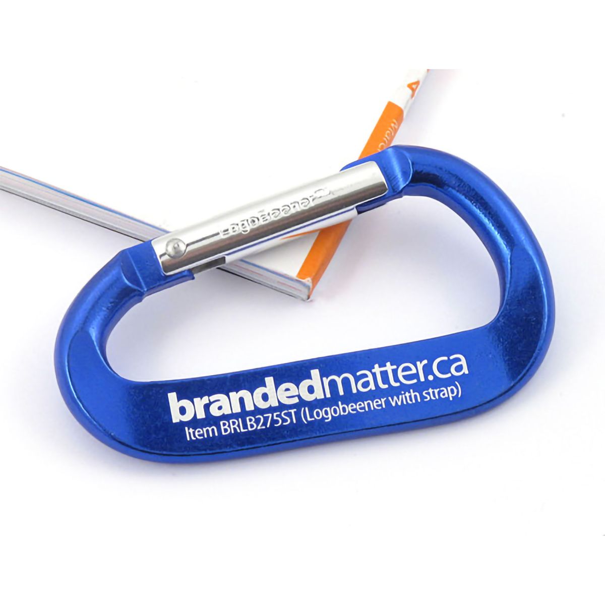 LogoBeener® 70mm Branded Carabiners