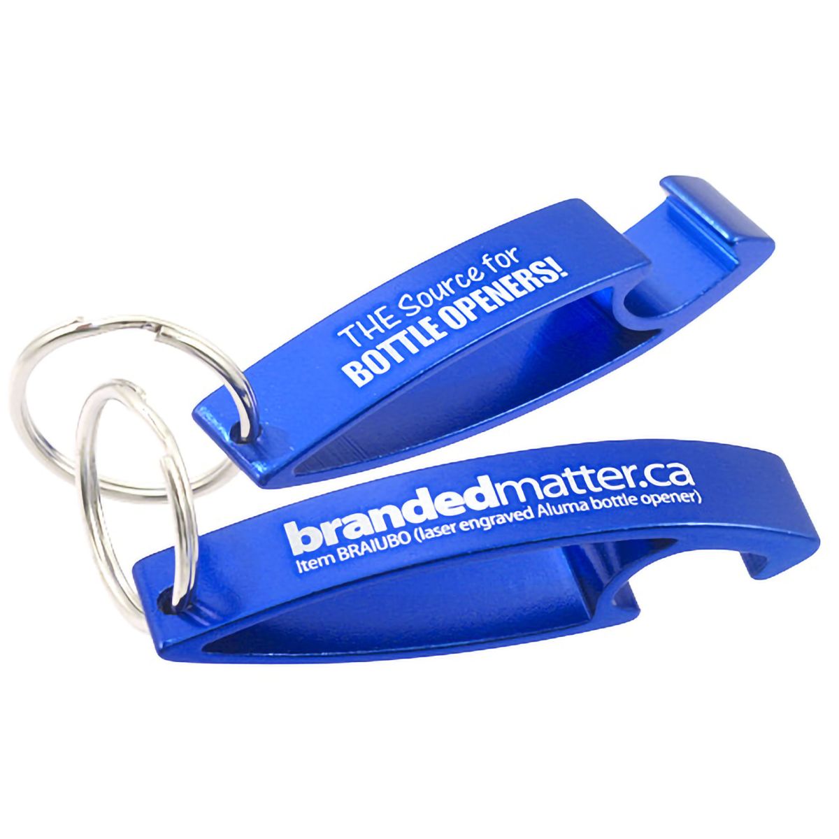 Aluma Custom Bottle Opener Keychains