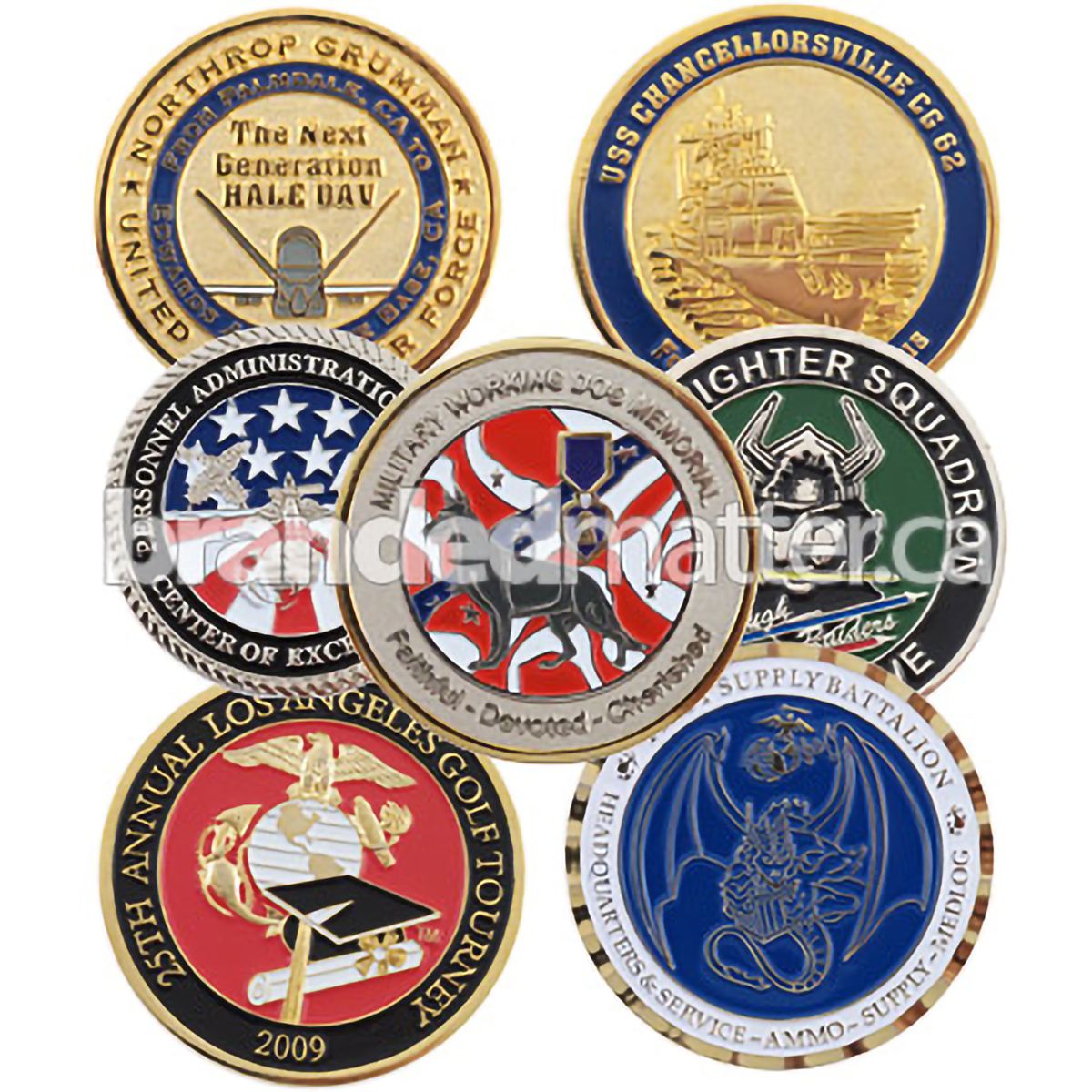 Soft Enamel Challenge Coins Custom Made