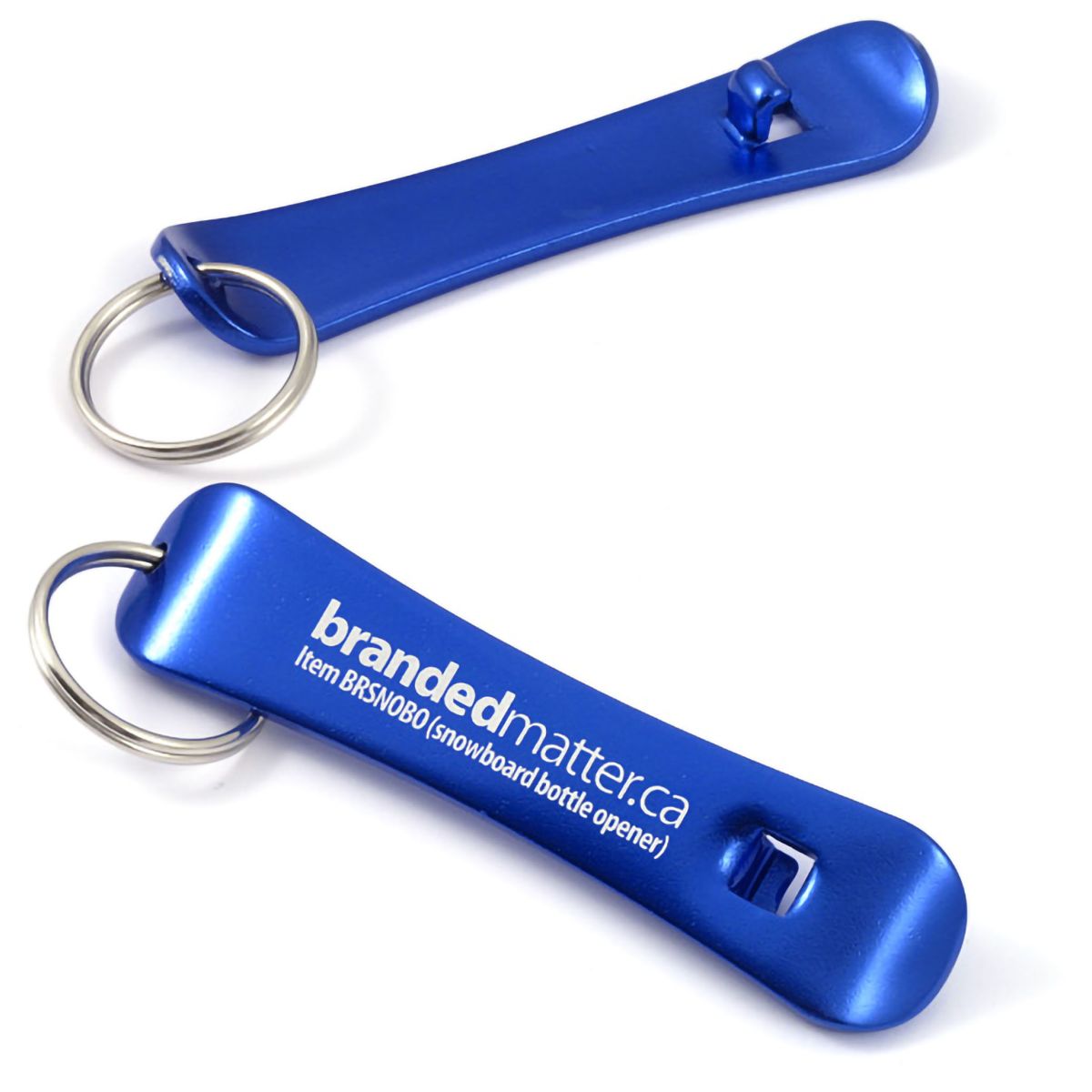 Snowboard Bottle Opener Keychains