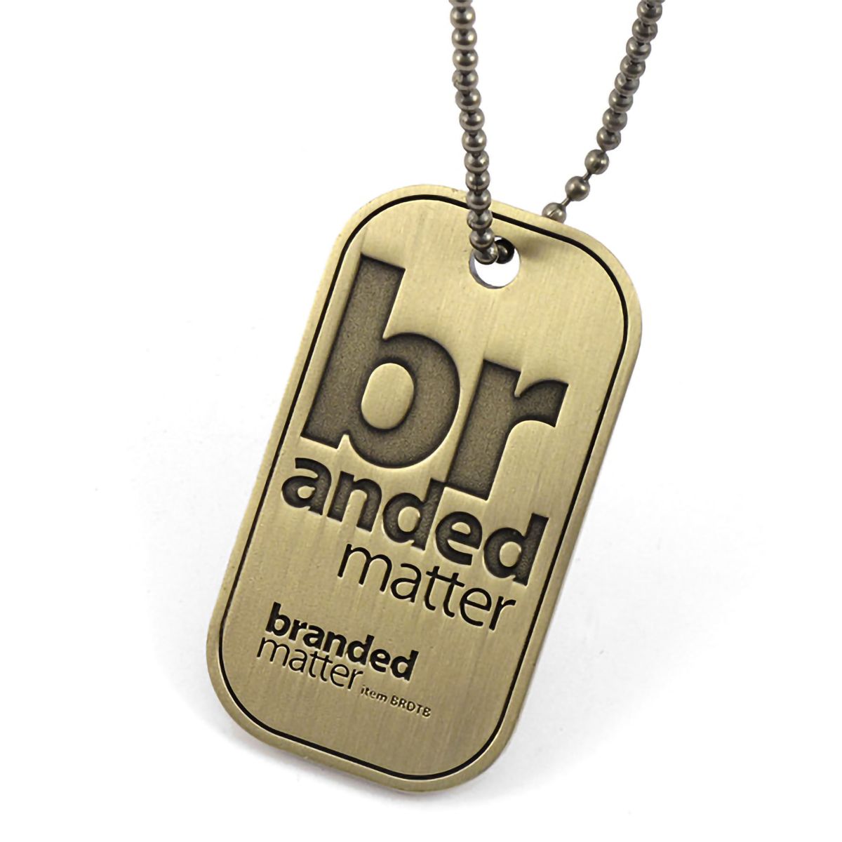 Antiqued Bulk Custom Dog Tags