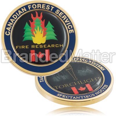 Full Colour Graphic Custom Coins