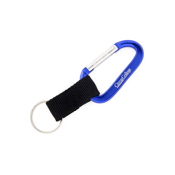 Carabiner Keychain 80mm With Strap