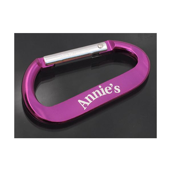 LogoBeener® 80mm Promotional Carabiners