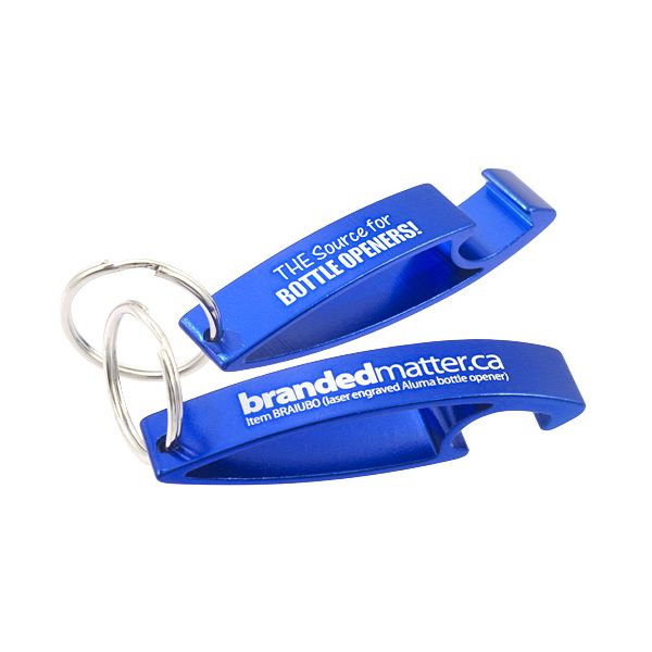 Aluma Custom Bottle Opener Keychains