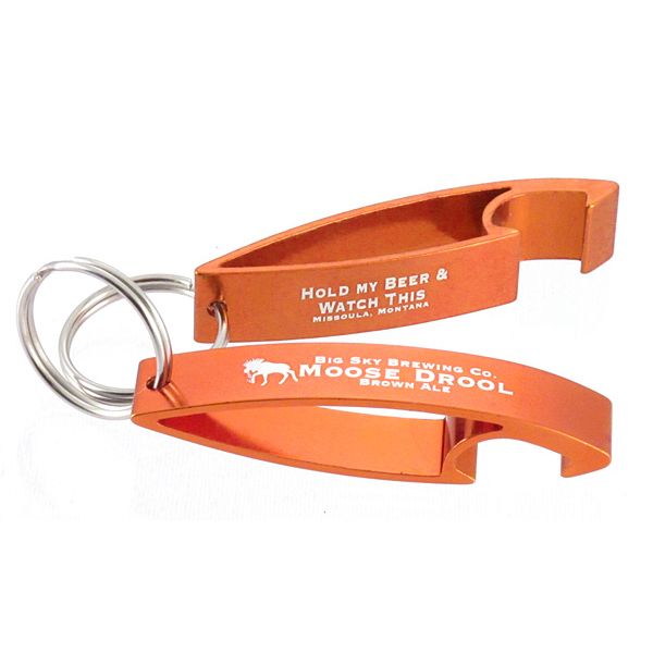 Aluma Custom Bottle Opener Keychains