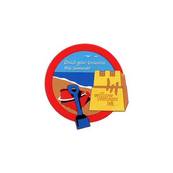 Custom made PVC drink coaster