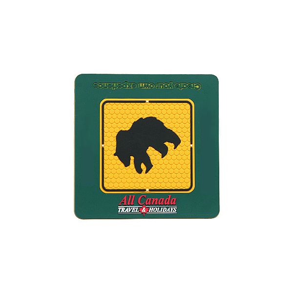 Custom made PVC drink coaster