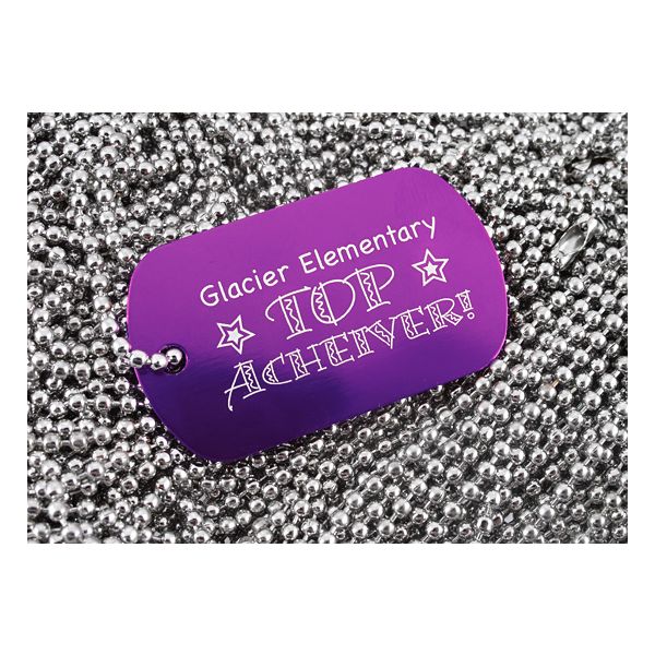 Aluminum Engraved Bulk Dog Tags