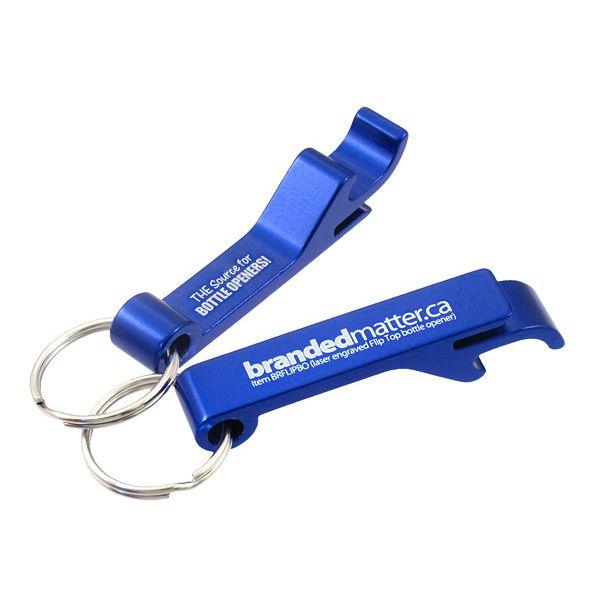 Flip Top Advertising Bottle Openers