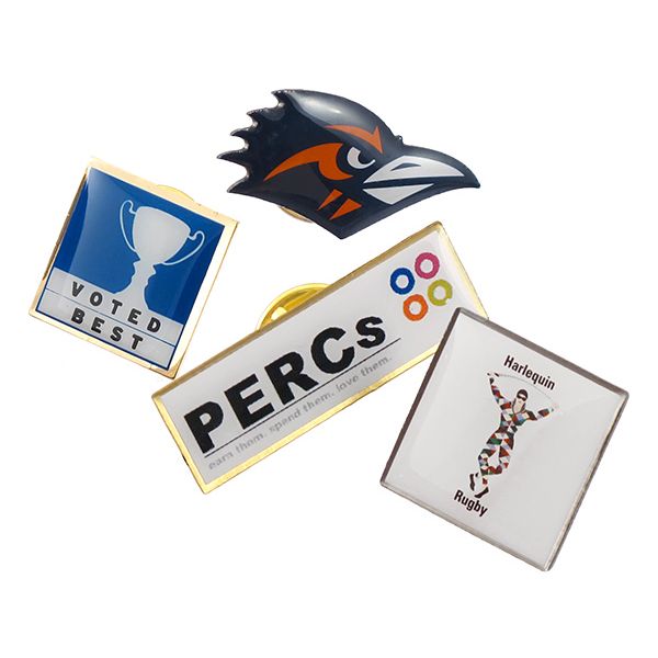 Customized Pins in Full Colour