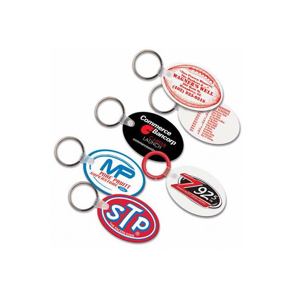 Oval Promo Keychains
