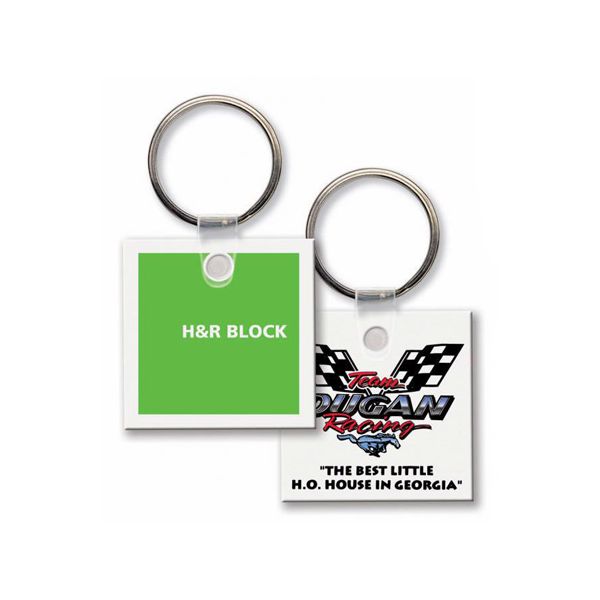 Square Promo Keychains