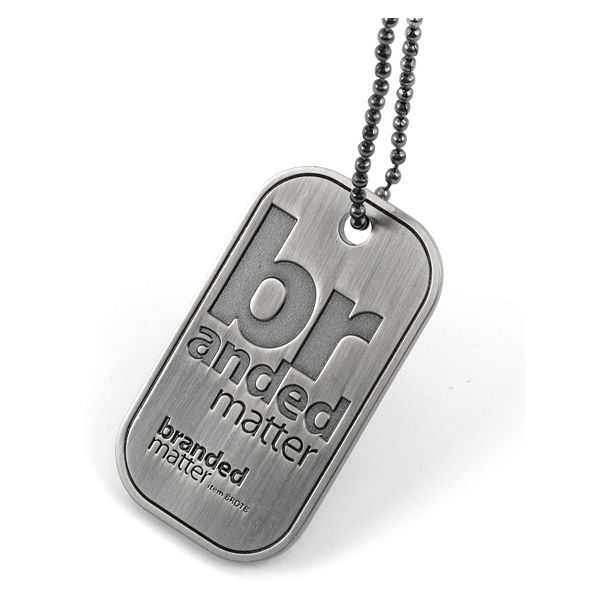 Antiqued Bulk Custom Dog Tags