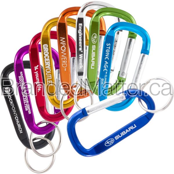 Custom 60mm Mini Carabiners