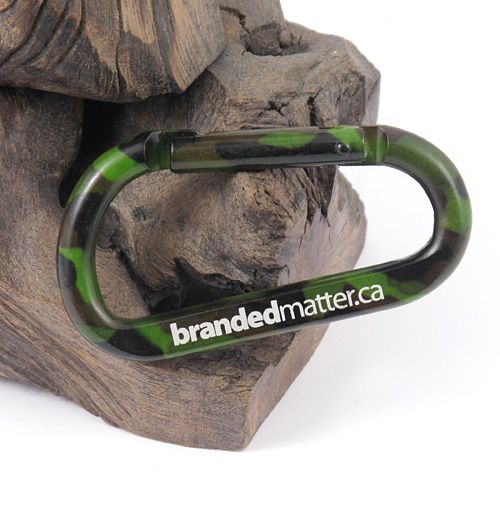 Large 80mm Camouflage Carabiners