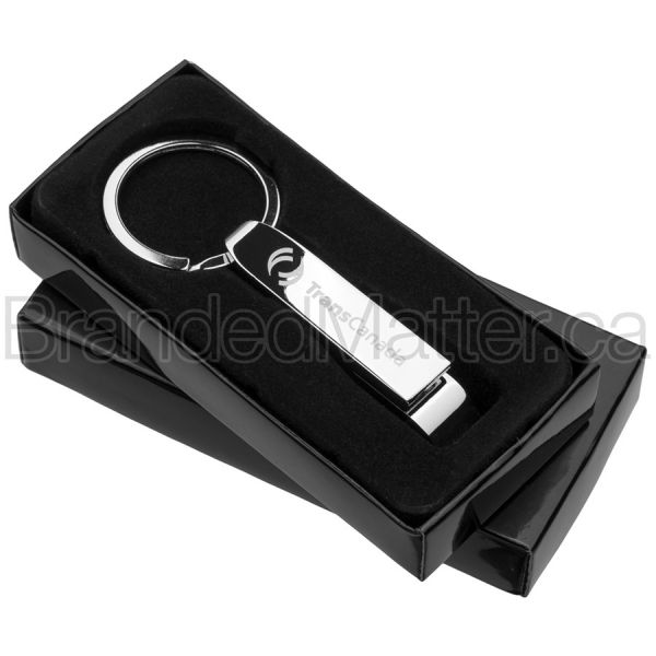 Chrome Opener Engraved Keychains