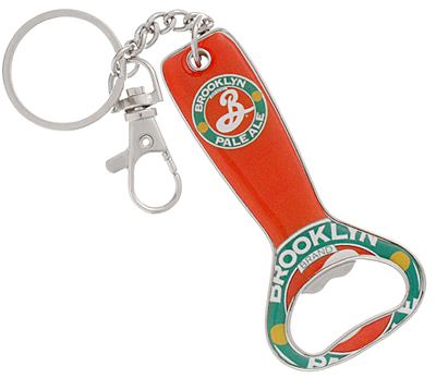 Customized bottle opener with keychain