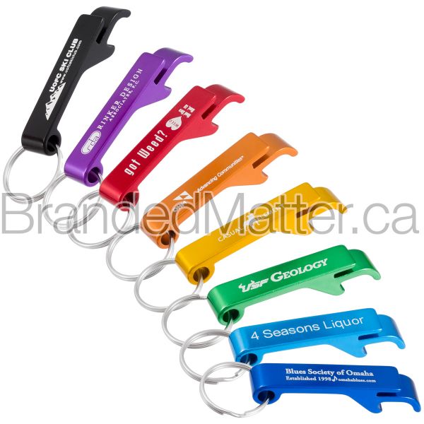 Flip Top Advertising Bottle Openers