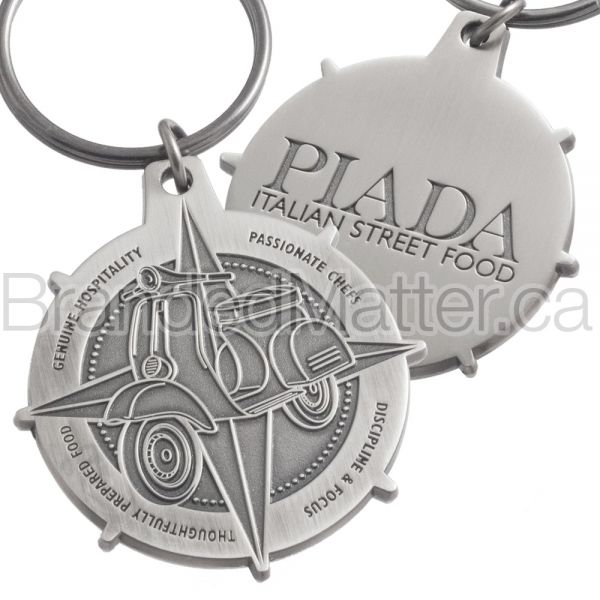 Artisan Custom Logo Metal Keychains