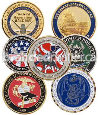 Soft Enamel Challenge Coins Custom Made