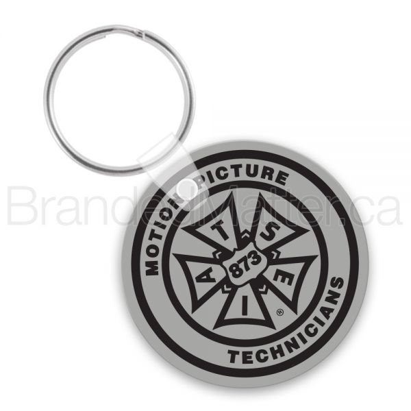 Round promo keychains