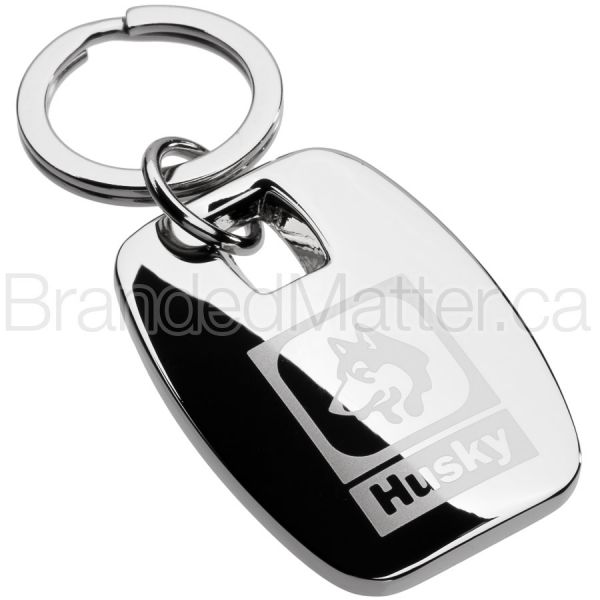 Polished Ingot Custom Engraved Keychains