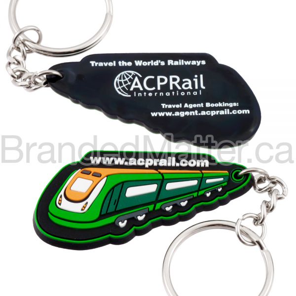 PVC Keychains Custom Shaped