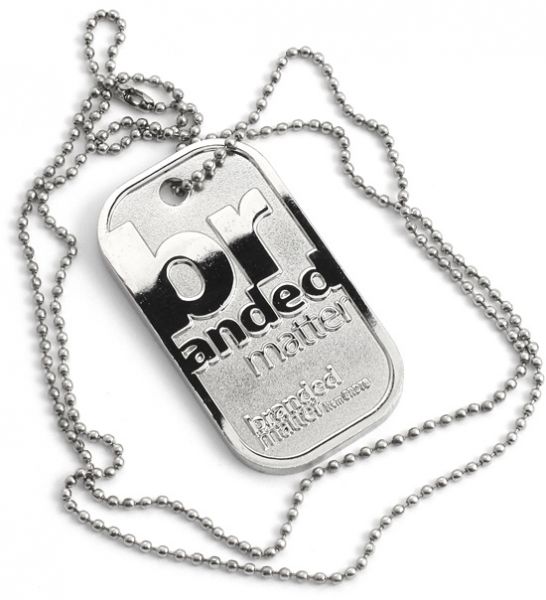 Sandblast Personalized Dog Tags