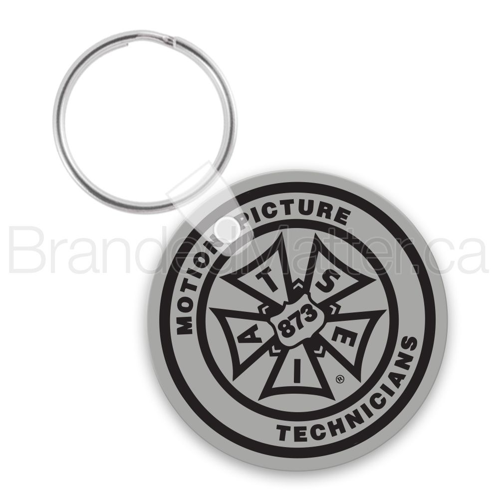 Round Promo Keychains BrandedMatter