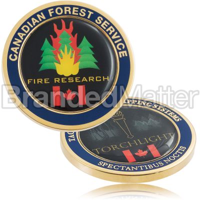 Full Colour Graphic Custom Coins