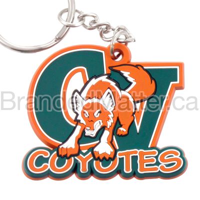 2D PVC Custom Keychains