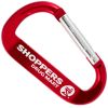 Large 80mm Logobeener carabiner keychain with customized engraving