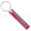 Narrow Rectangle Soft Vinyl Keychains