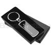 Onyx Curved Rectangle Engraved Keychains