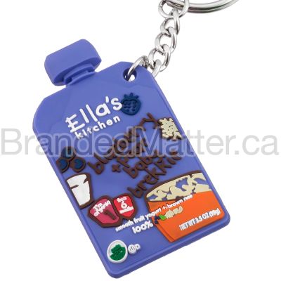 3D PVC Custom Keychains