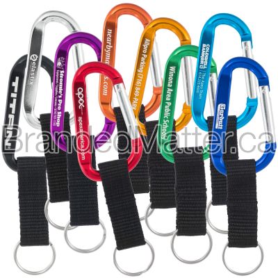 Large 80mm Carabiners with Strap