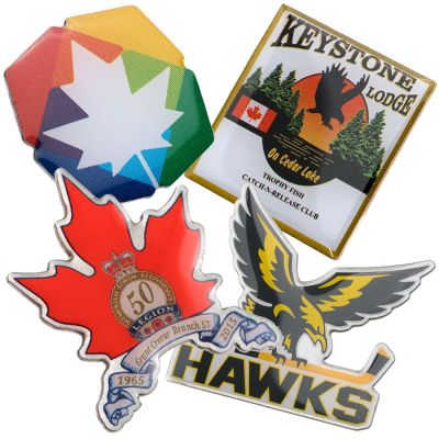 Full Photographic Colour Lapel Pins