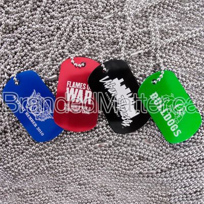 Aluminum Laser Engraved Dog Tags