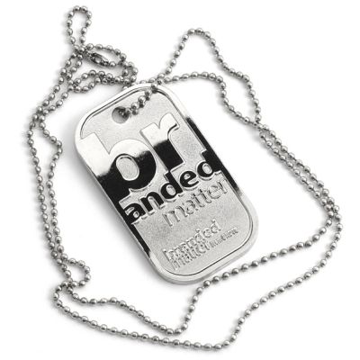Sandblast Dog Tags
